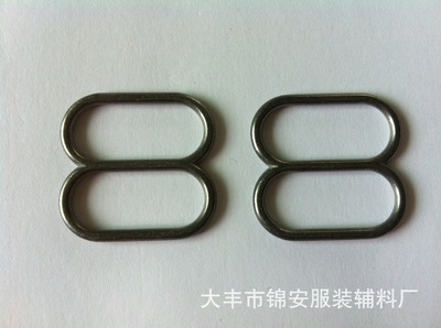 锌合金8字扣与日字扣 大丰市锦安服装辅料的精品供应